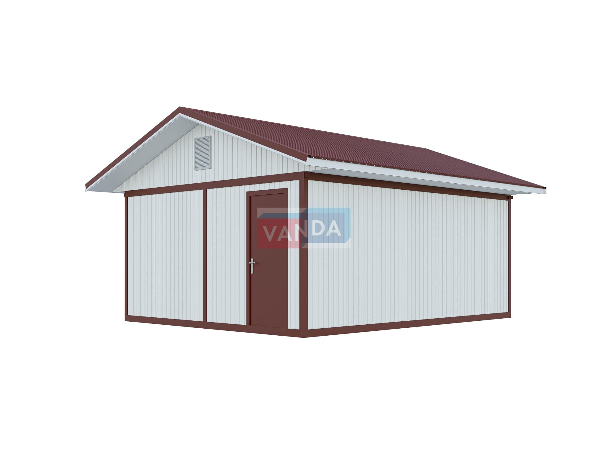 Проект модульной раздевалки 6.0х4,8 с тамбуром